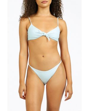 NIRVANIC Bahama String Bikini Bottom - Blue