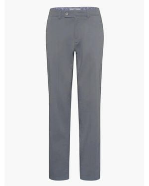 Brax Evans Flat Front Pants - Gray
