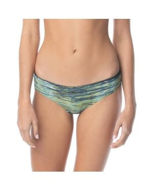 Vince Midnight Waves Shirred Smooth Fit Bottom - Blue