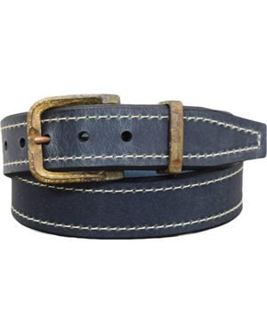 Lejon Leather Goods Bronx Belt - Blue