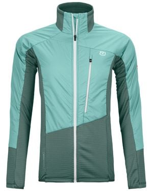 Ortovox Westalpen Swisswool Hybr Jkt Trekking Jacket - Green
