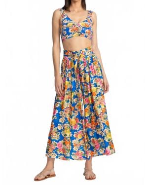 Johnny Was Palazzo Cropped Pant - White