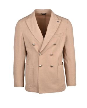 Emanuel Ungaro Double-Breasted Jacket - Natural