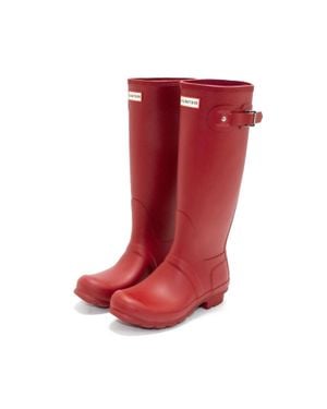 HUNTER Original Tall Rain Boot - Red