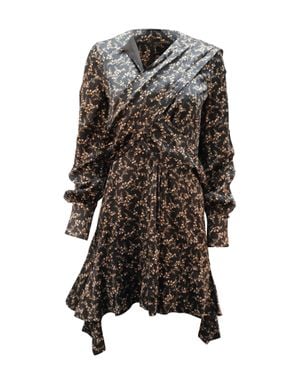 Jonathan Simkhai Floral Print Dress - Black