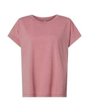 L.A.T Relaxed Vintage Wash Tee - Pink