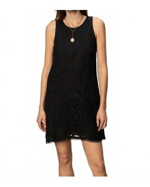 Sanctuary Embroidered Blooms Dress - Black