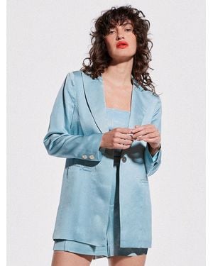 AS by DF Archer Boyfriend Blazer - Blue