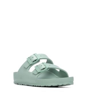 Xti Footbed Rubber Double Strap Sandals - Green