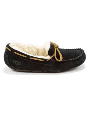 UGG Dakota Moccasin Slippers - Black