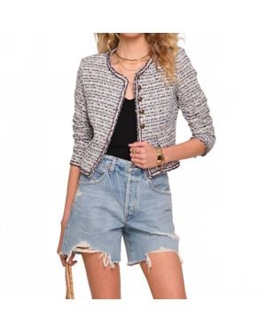 Heartloom Hilary Tweed Blazer - Gray