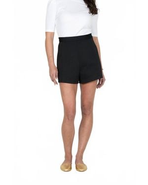 Emily Mccarthy Tailored High-Rise Short - Black