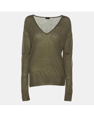 JOSEPH Cashmere Knit Sweater - Green