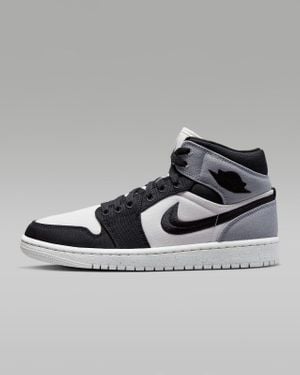 Nike Air Jordan 1 Mid Se Dv0427-100 Sneakers 12 Sail Shoes Efas114 ,12) - Metallic