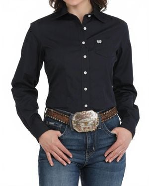 Cinch Plain Weave Shirt - Black