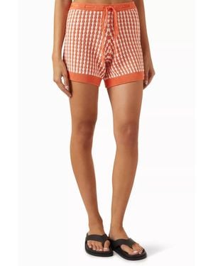 Electric and Rose Suzie Knit Short - Orange