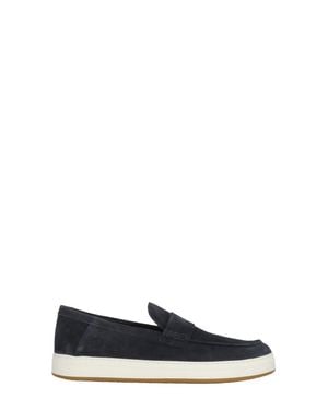 Hogan H-Tv Suede Loafers - Blue