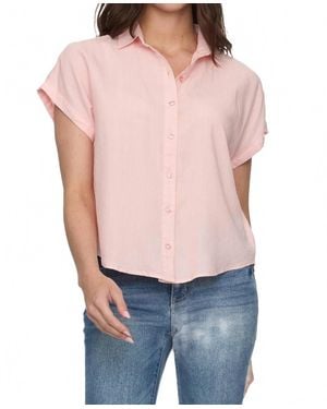 Flag & Anthem Frannie Dolman Shirt - Pink