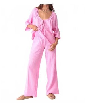 Electric and Rose Beach Pants - Pink
