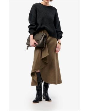 Vanessa Bruno Florida Midi Skirt - Green