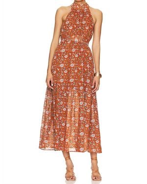 Cleobella Wilder Ankle Dress - Red
