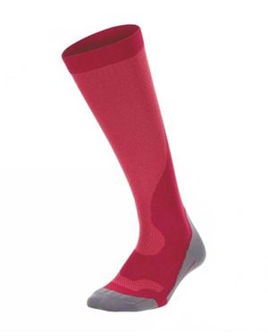 2XU Compression Performance Run Sock - Red