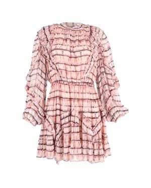 Ulla Johnson Printed A-Line Dress - Pink