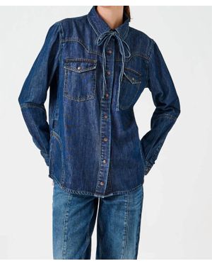 seventy + mochi Mia Shirt - Blue