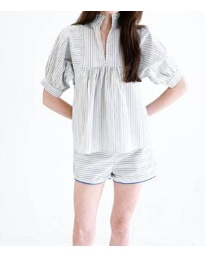 Never A Wallflower High Neck Top - White