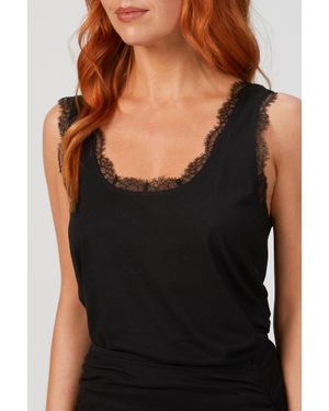 Cami NYC Britney Jersey Cami - Black