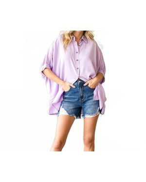 Veveret On The Go Tunic Top - Blue