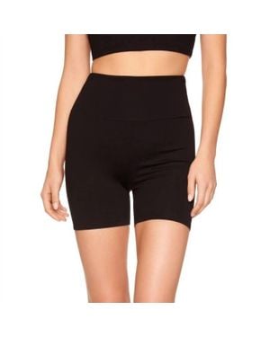 Susana Monaco Solid Bike Short - Black