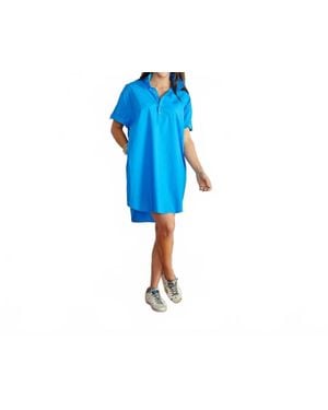 Caryn Lawn Jackie Dress - Blue