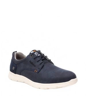 Xti Refresh Suede Oxfords - Blue