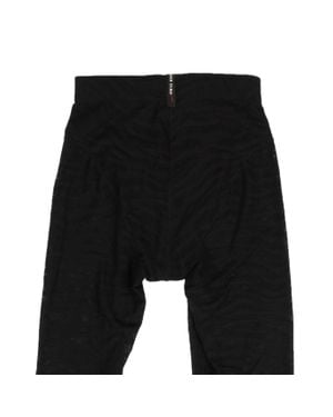 Adam Selman Sport Tiger Perf Sport French Cut Leggings - Black