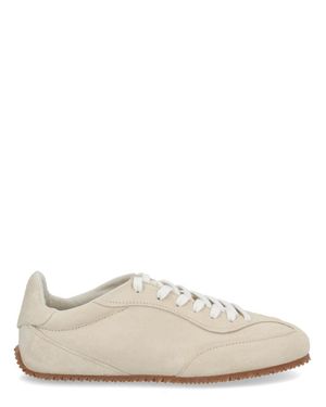 Axel Arigato Neutrals Smooth Leather Panel Sneakers - Gray