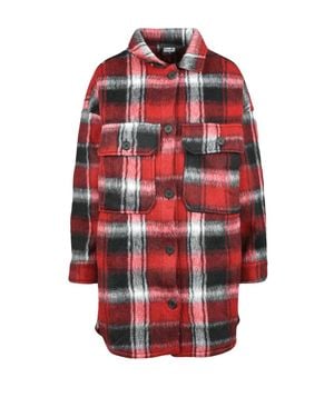 Comme Des Fuckdown Polyester Acetate Wool Shirt - Red