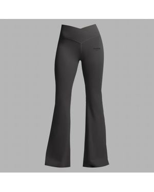 Blvck Paris Blvck Medusa Flare Leggings - Gray
