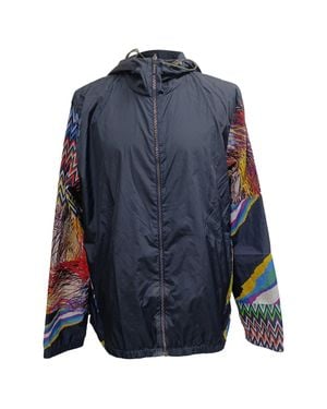 Missoni Printed Hooded Jacket - Blue