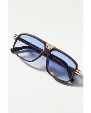 I-SEA Matte Aviator Sunglasses - Blue