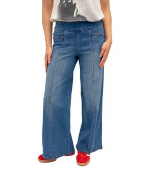 1822 Denim Wide Leg Classic Jeans - Blue
