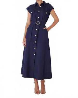 JS71 Helsa Dress - Blue