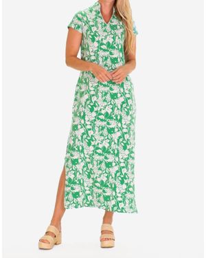 Duffield Lane Gaia Maxi Dress - Green
