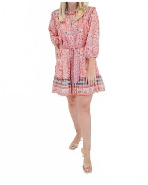 Cleobella Frieda Mini Dress - Red