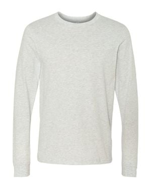 Bella Canvas Jersey Long Sleeve Tee - White