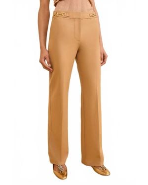 Ulla Johnson Quartier Mid-Rise Pants - Natural