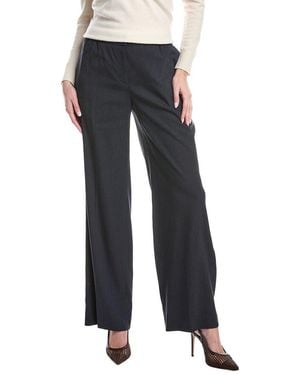 BOSS Linen-Blend Trouser - Black