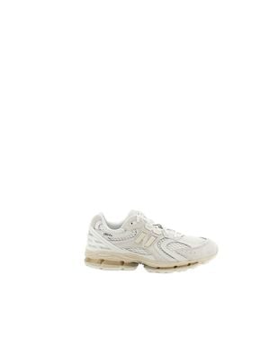 New Balance U1954R Suede Mesh Low-Top Sneakers - White