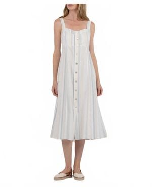 Kut From The Kloth Midi Slip Dress - Gray