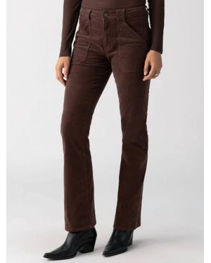 Sanctuary Corduroy Hayden Bootcut Pants - Brown